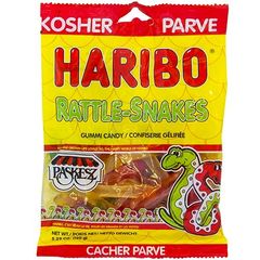 Жевательный мармелад 'HARIBO' гремучие змеи (Rattle-Snake) 142грамма