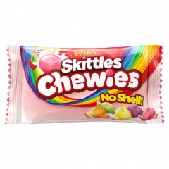 Жевательные конфеты Skittles Chewies без скорлупы 38 гр