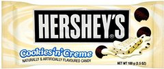 Шоколад Hersheys Cookies с печеньем и кремом 100 грамм