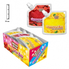 Фруктовое желе с кусочками кокоса Джелли Велли Фрукты Ели (Китай) 95г