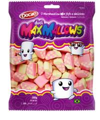 Зефир MAXMALLOWS клубнички с клубничным вкусом 250 грамм