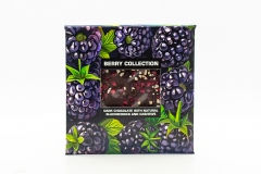 Шоколад темный World&Time BERRY COLLECTION с натуральной ежевикой и кешью 80 гр