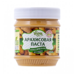 Арахисовая паста Азбука Продуктов Классическая без сахара 340 гр