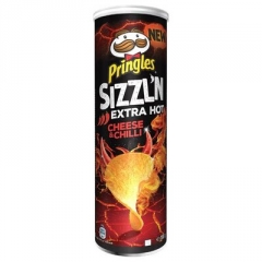 Чипсы Pringles Flame Сыр и Соус Чили 160 гр