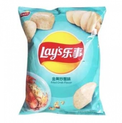 Чипсы Lays со вкусом жареного краба 70 грамм