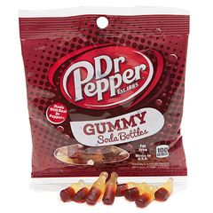 Мармелад Dr.Pepper Soda Bottle Gummies 128 грамм