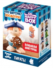 Фигурка и Карамель Happy Box Пираты 18 гр