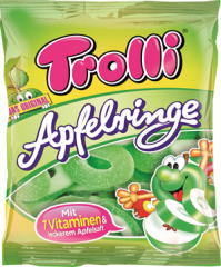 Мармеладное спагетти Trolli Яблоко 100 гр