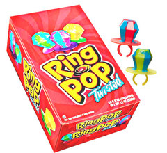 Карамель кольцо Ринг Поп RING POP 14 грамм