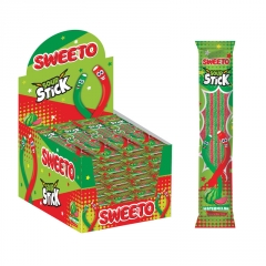 Мармелад SWEETO"SOUR STICK" WATERMELON (Кислые палочки Арбуз) 35 грамм